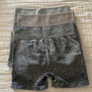 Bundle of scrunch butt shorts